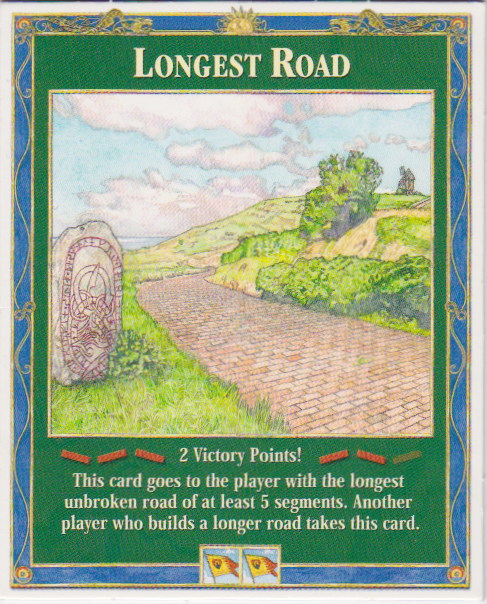 Longest Road Card